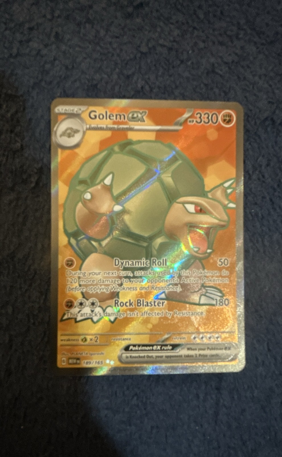Golem ex 189/165 Sv: Scarlet & Violet 151 Holo