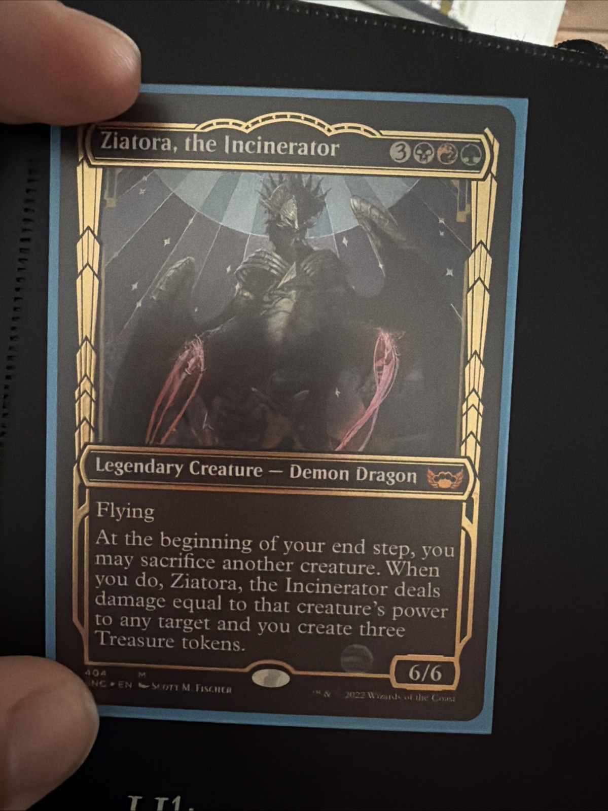 Ziatora, the Incinerator (Gilded Foil) Streets of New Capenna Foil