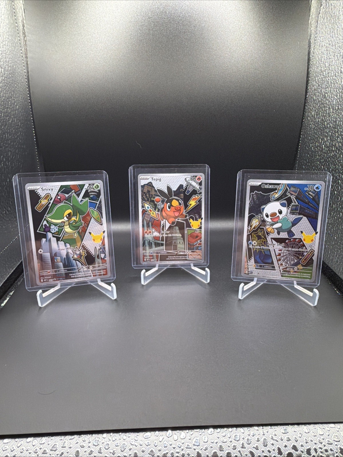 First Partner Series 2 Illustration Collection: Unova Starters Gen 5 Pokemon TCG