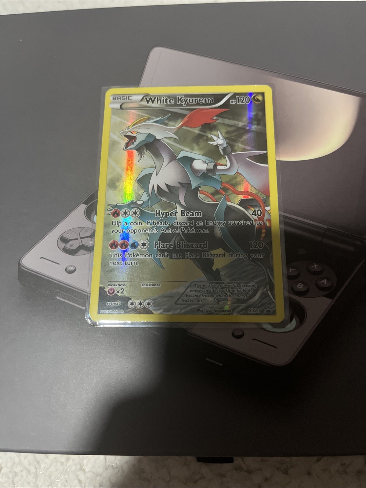 Pokémon TCG White Kyurem XY Black Star Promos XY81 Holo Promo