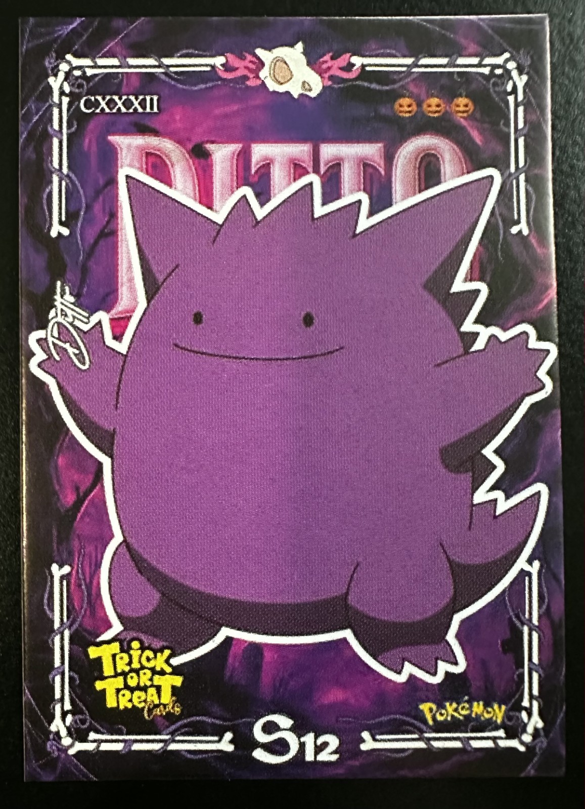 DITTO – POKEMON PRISMA HALLOWEEN RARE CCG CARD