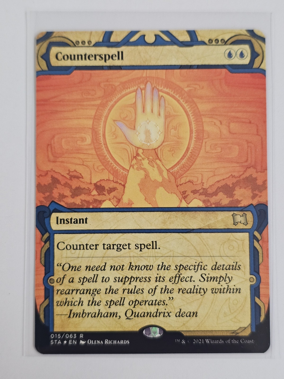 Mtg – Counterspell(Foil Etched) – Strixhaven: Mystical Archive – Rare – #15 – NM