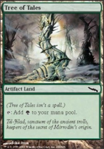 1x Tree of Tales Moderate Play MTG Magic – Kid Icarus –