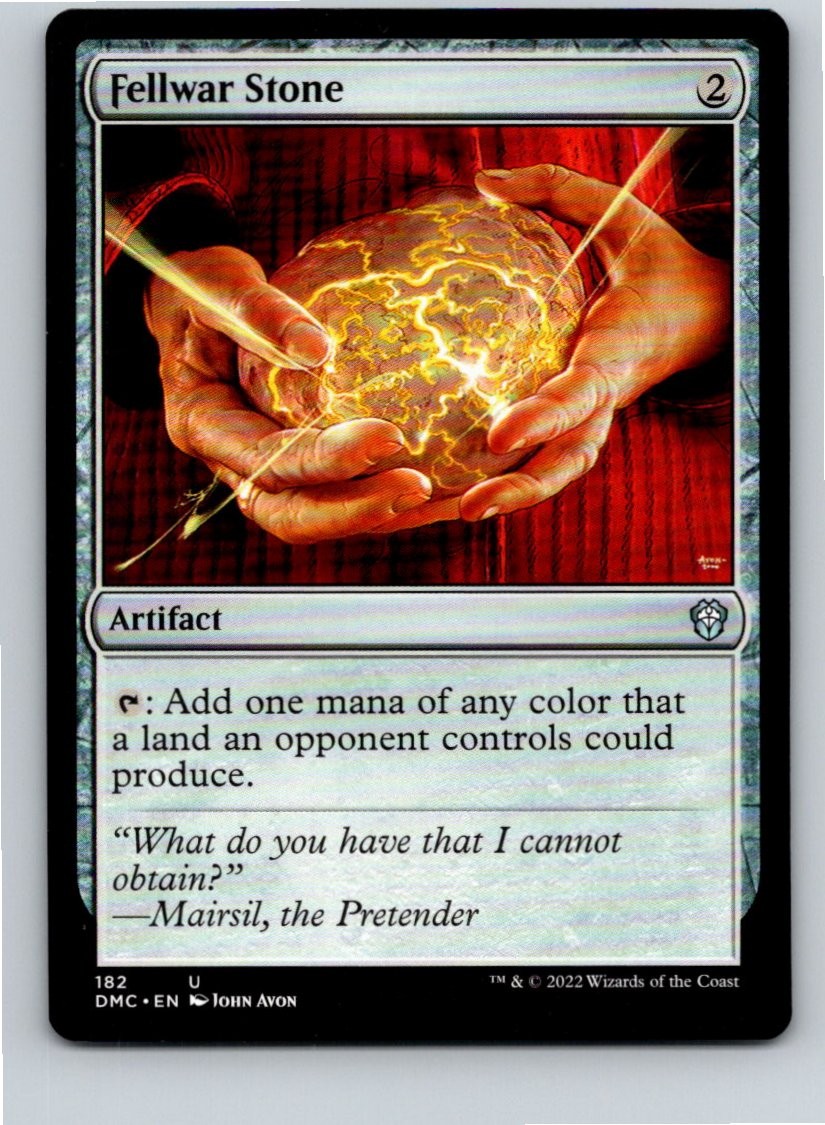 Magic the Gathering Fellwar Stone Commander: Dominaria United MTG Free Shipping!