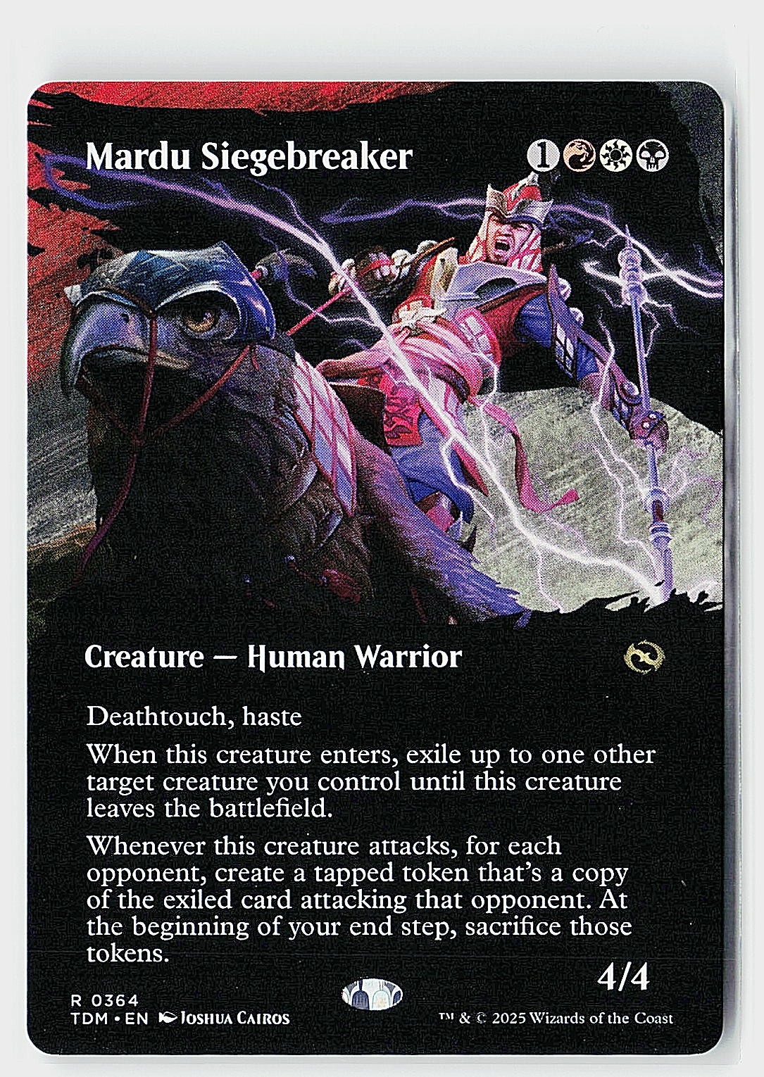 Mardu Siegebreaker (Borderless) R Tarkir: Dragonstorm 364 NM