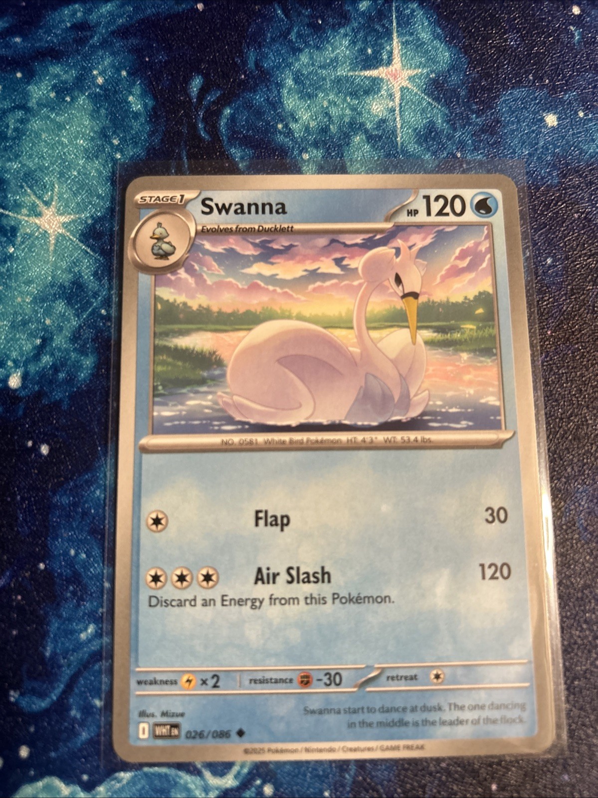 [NM] Swanna (026/086) SV: White Flare Regular [ENG]