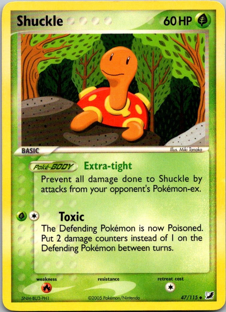 Shuckle Uncommon Unseen Forces 47/115 LP