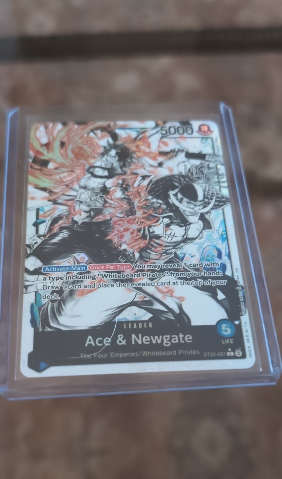 Ace & Newgate (Parallel) ST22-001 Starter Deck 22: Ace & Newgate Foil
