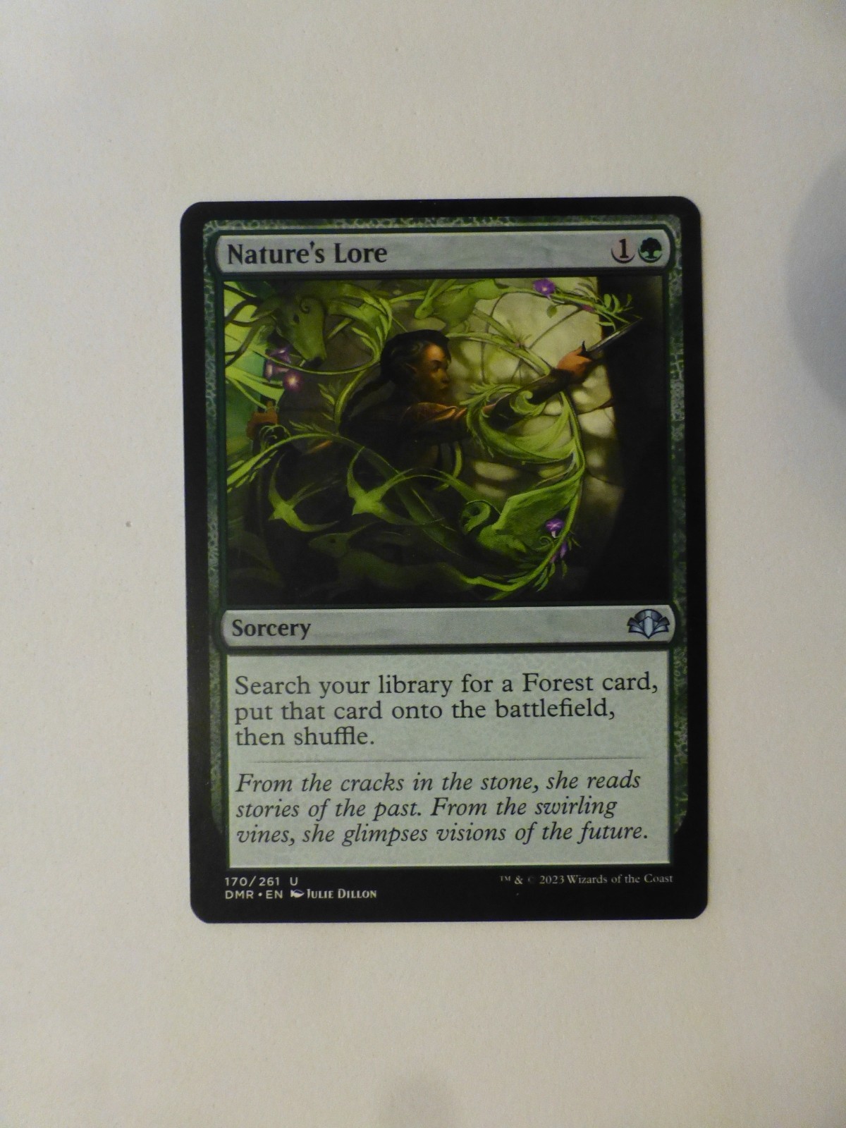 MtG DMR Dominaria Remastered Nature’s Lore NM $0.75 Flat Shipping VCT124247