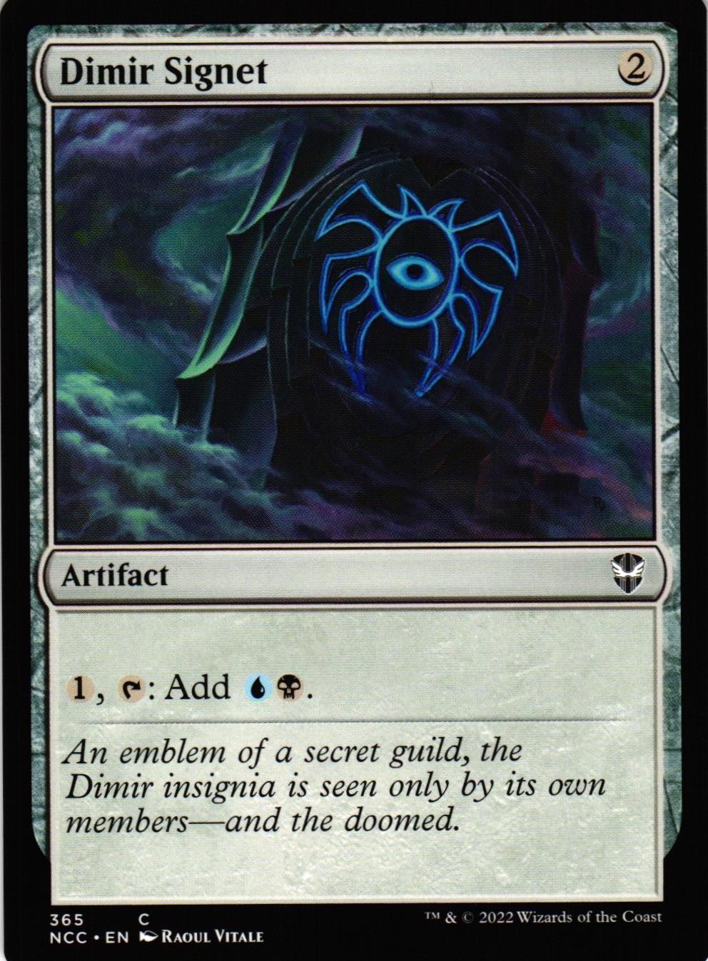 MTG TCG – Dimir Signet 365 NCC – NM Free Shipping $5+