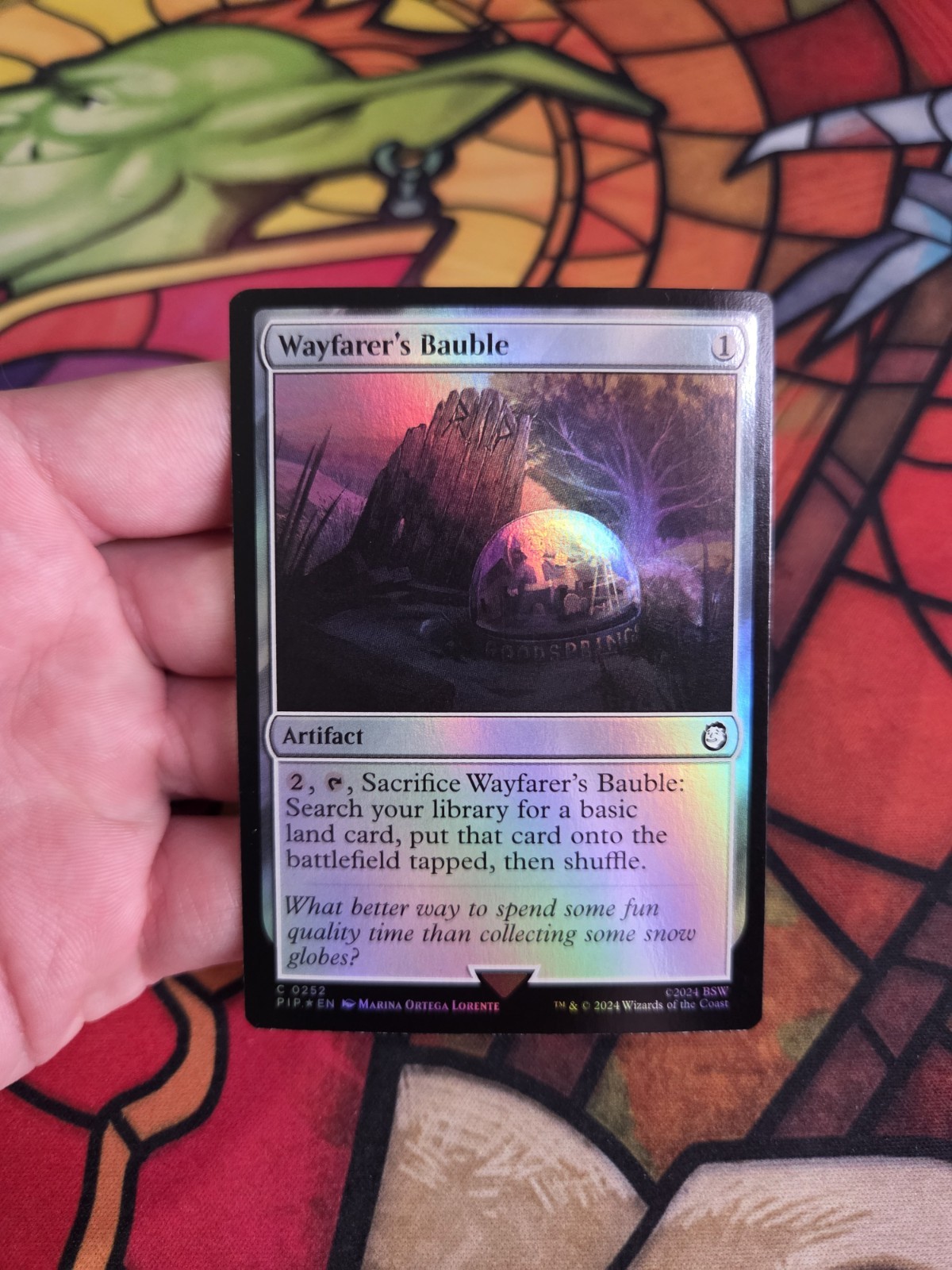 Wayfarer’s Bauble Universes Beyond: Fallout Foil MTG NM