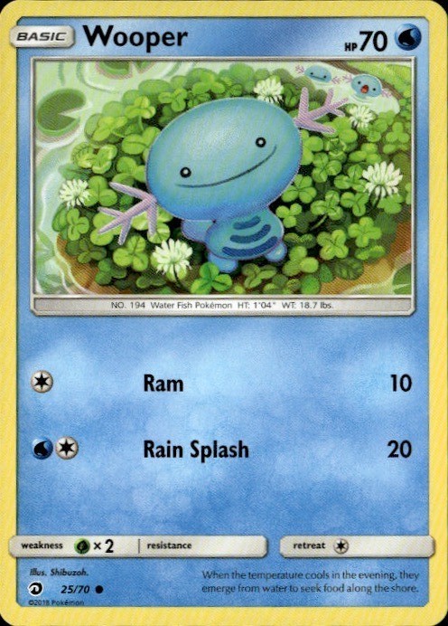 Wooper Common DRM Dragon Majesty 25/70