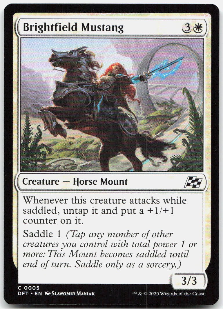 Brightfield Mustang C Aetherdrift 5 NM Slawomir Maniak