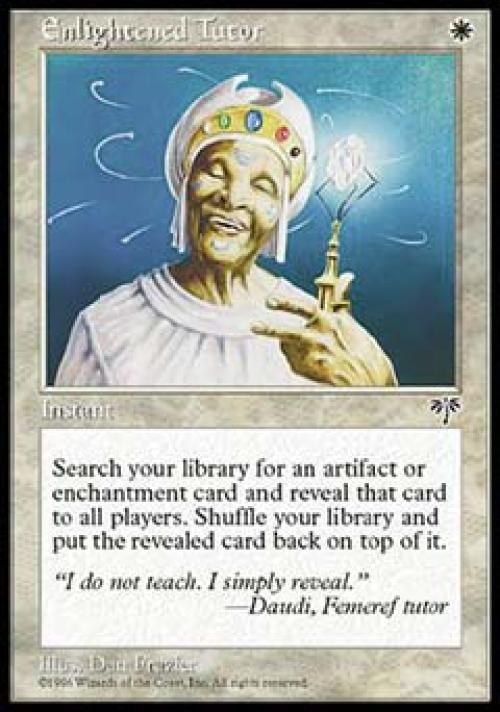 MTG English Enlightened Tutor NM Normal Mirage