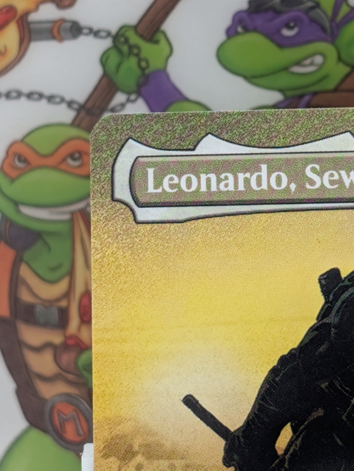 Leonardo, Sewer Samurai – Magic the Gathering Teenage Mutant Ninja Turtles