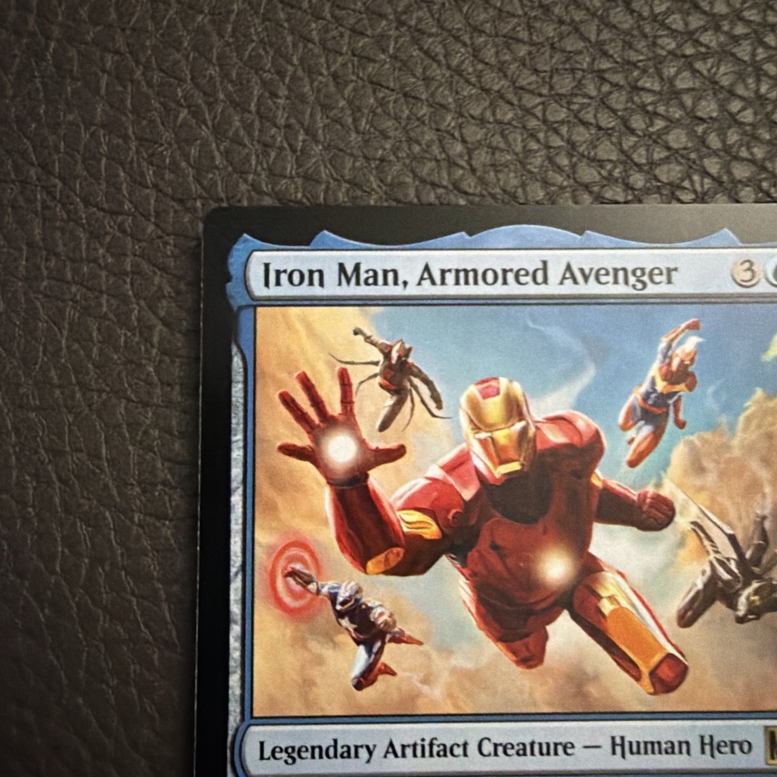 1x Iron Man, Armored Avenger – Commander: Marvel Super Heroes Near Mint – MTG