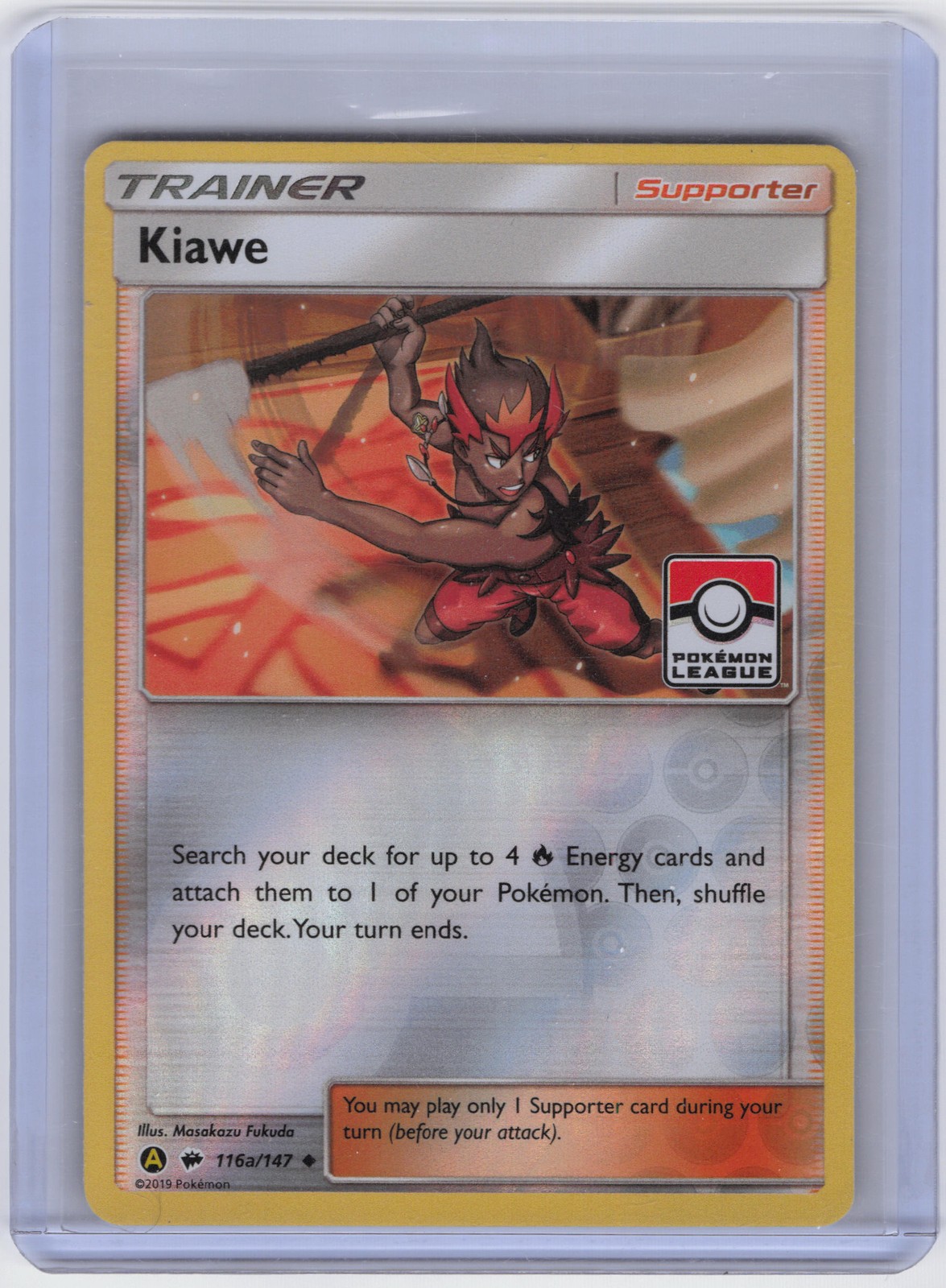 Kiawe – (Pokemon League) Promo League & Championship Cards 116a/147 NM
