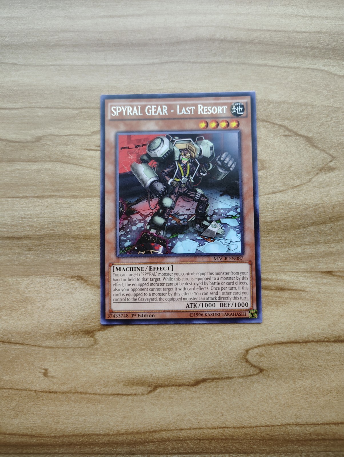 Yu-Gi-Oh! – Spyral Gear – Last Resort 1x – Rare – MACR-EN087