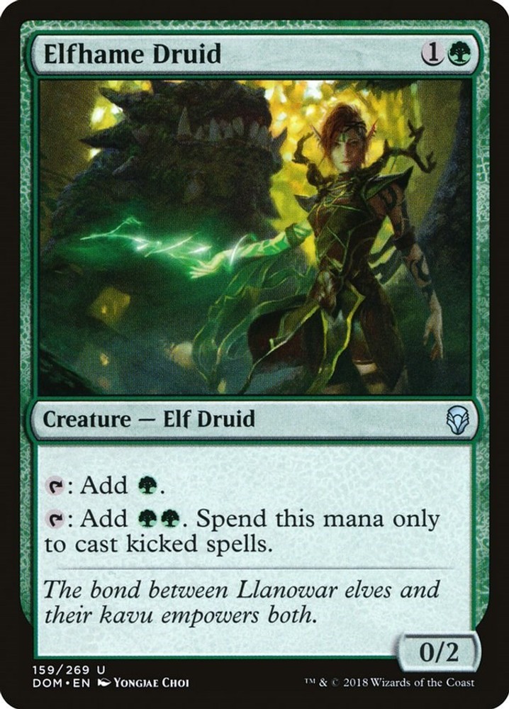 LP – Elfhame Druid [DOM – 159] Dominaria