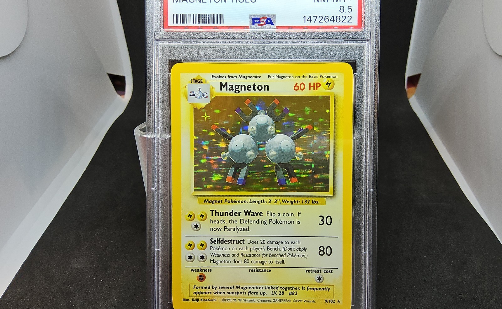 Magneton 009/102 – Base Set – PSA – Pokémon Card (Equiv. CGC BGS)