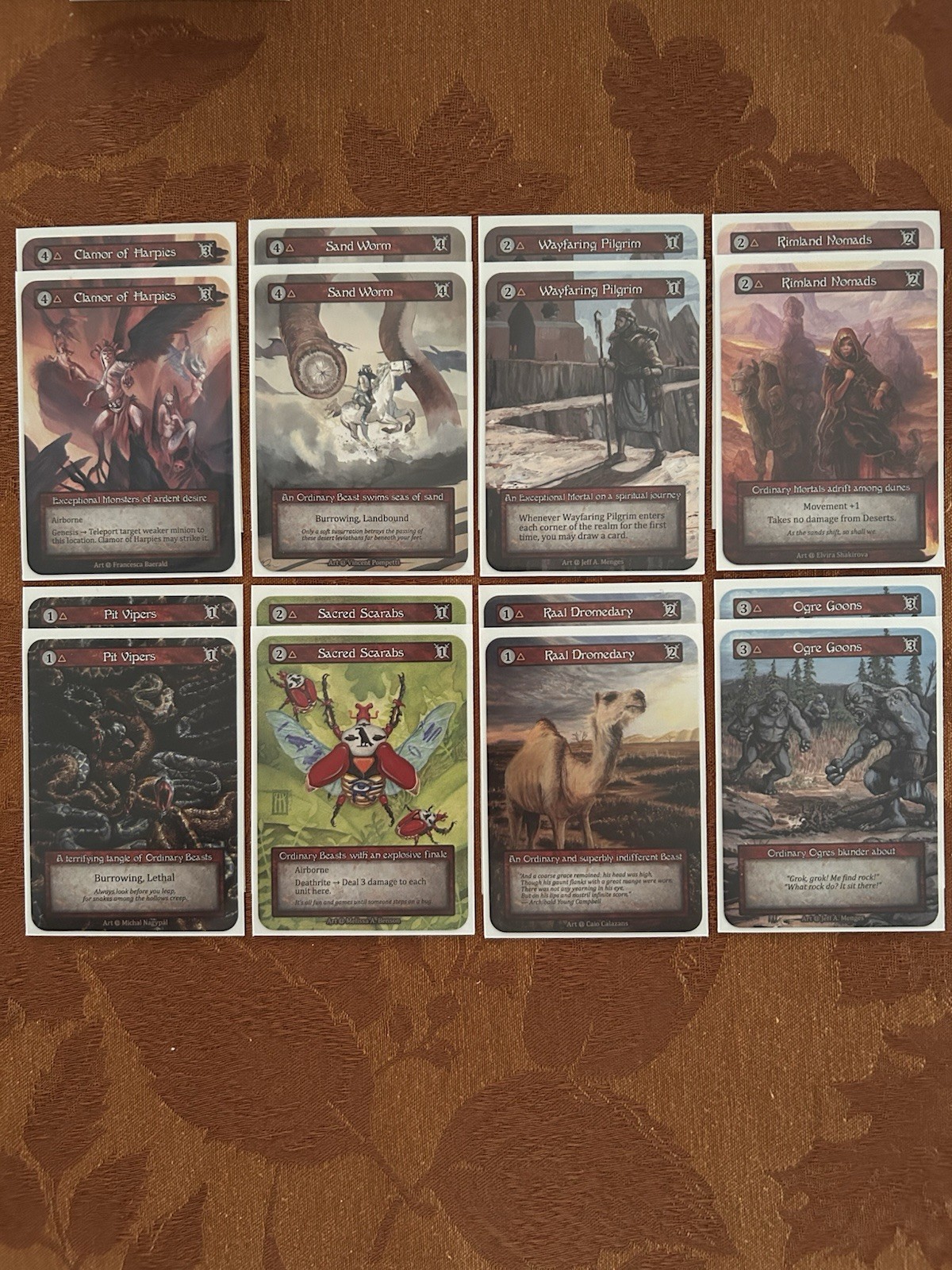 Sorcery Contested Realm Alpha Avatar Of Fire Preconstructed Deck