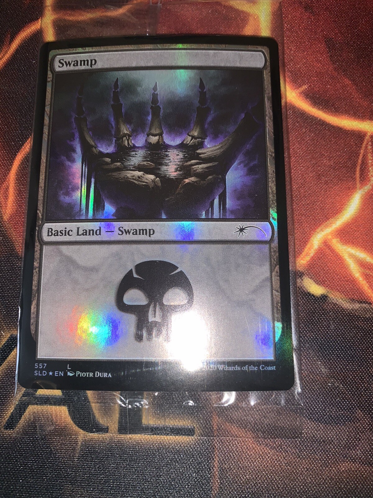 Mtg Singles – Swamp (557) – Secret Lair Drop Series – Sealed – Piotr Dura