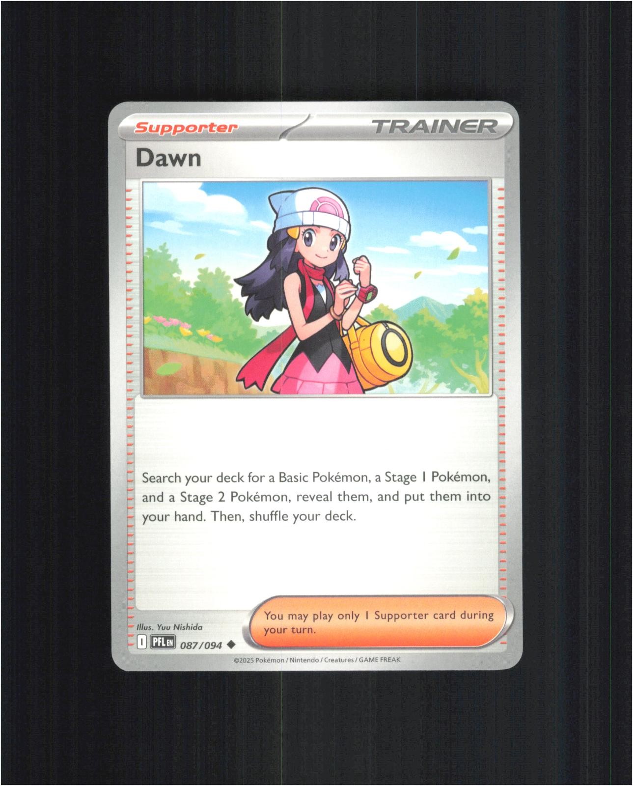Dawn 087/094 Uncommon Phantasmal Flames Pokemon Near Mint
