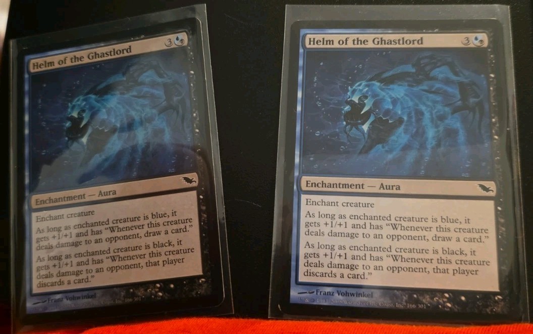 Helm of the Ghastlord -NM/M- Shadowmoor 166 MTG Magic The Gathering English