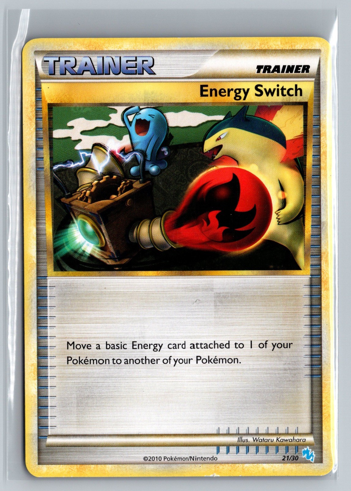 Energy Switch Uncommon HeartGold SoulSilver 91/123 LP