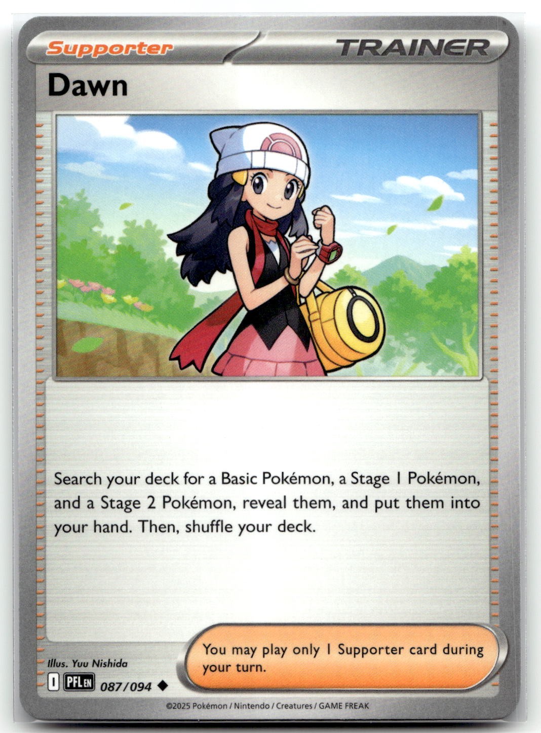Dawn 087/094 ME02: Phantasmal Flames Uncommon Pokemon TCG NM