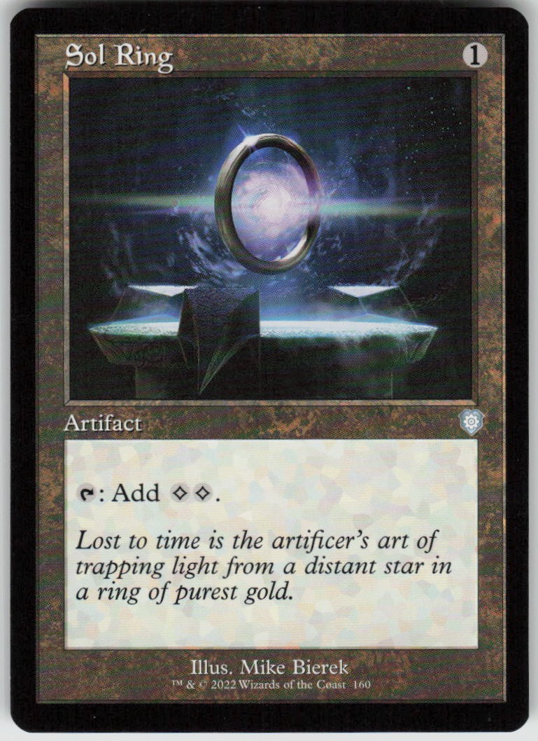 Sol Ring (Retro Frame) 160 Commander: The Brothers’ War Magic: The Gathering LP
