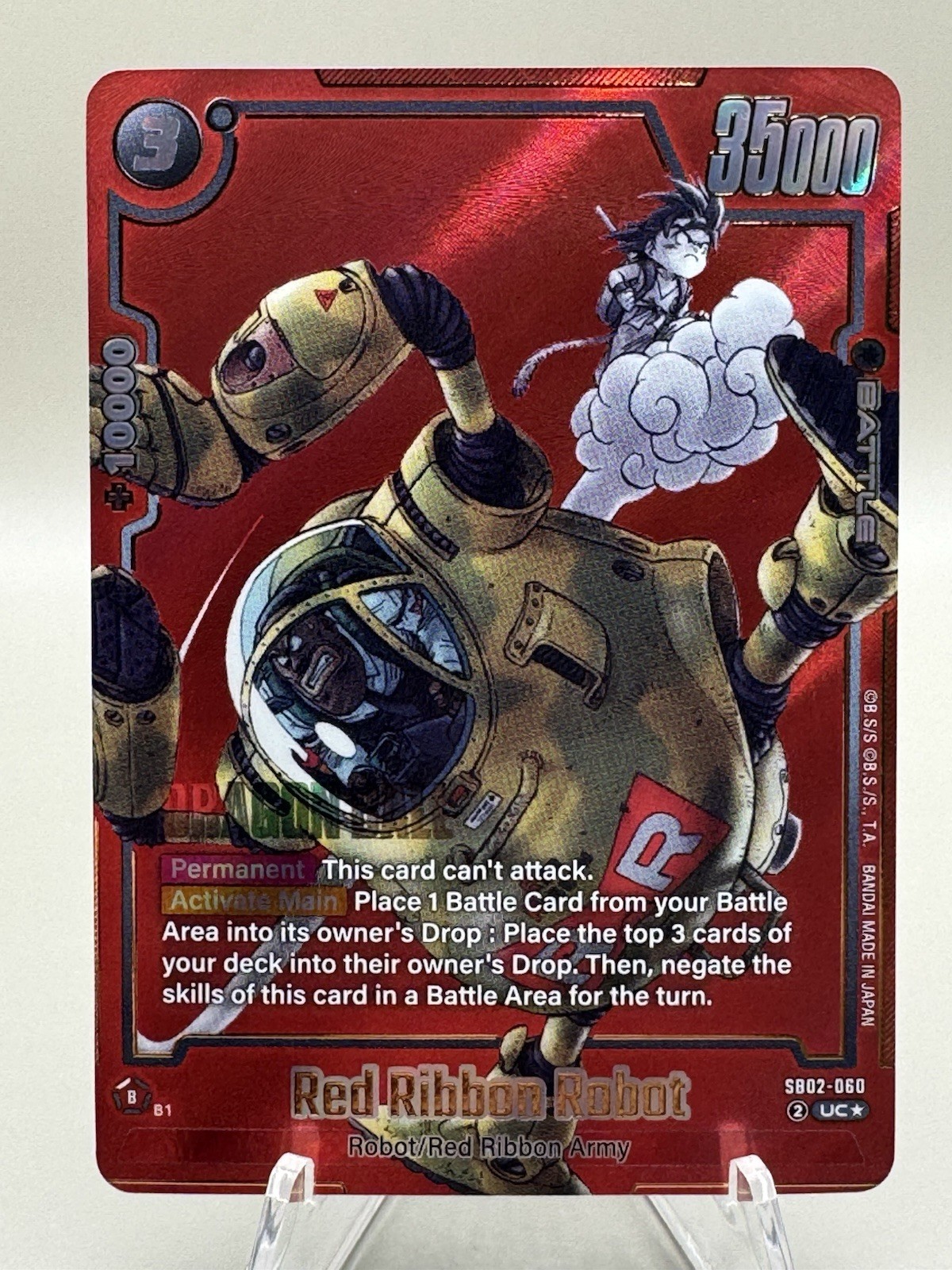 Red Ribbon Robot (Alternate Art) – Manga Booster 02 (SB02)