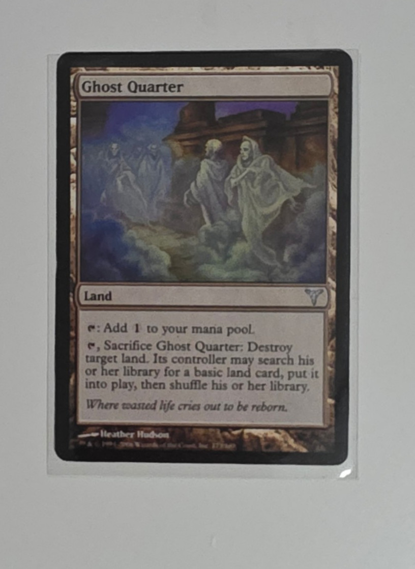 MTG Ghost Quarter – Dissension #173 Magic The Gathering LP