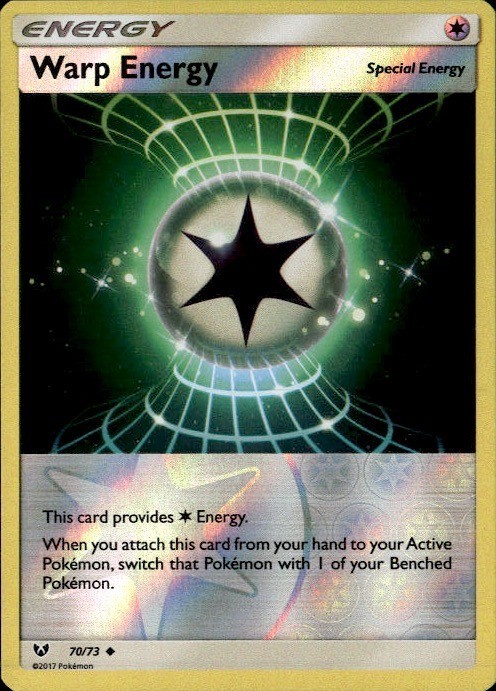 Warp Energy Uncommon SHL Shining Legends 70/73