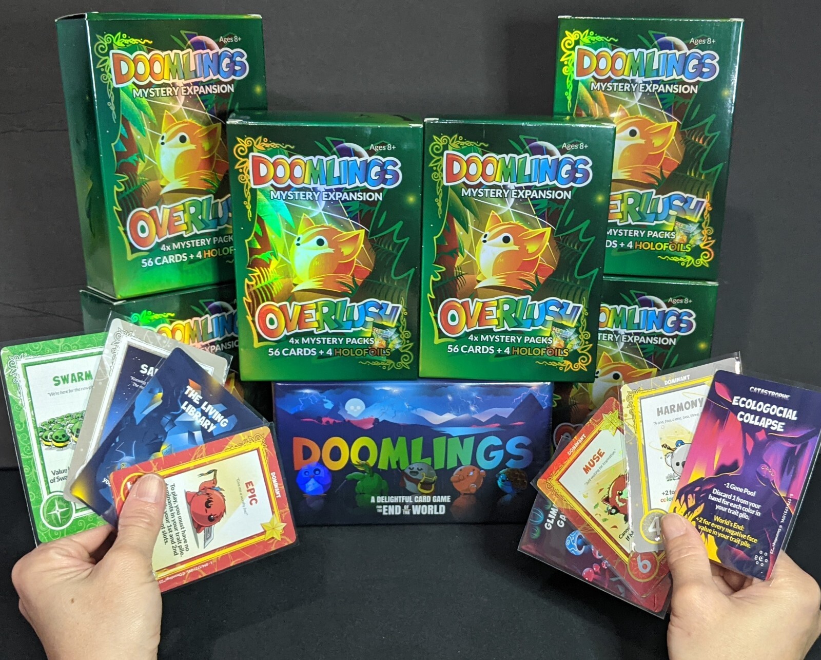 Doomlings Overlush Card Singles – You pick – Finish Sets – All Cards & Foils