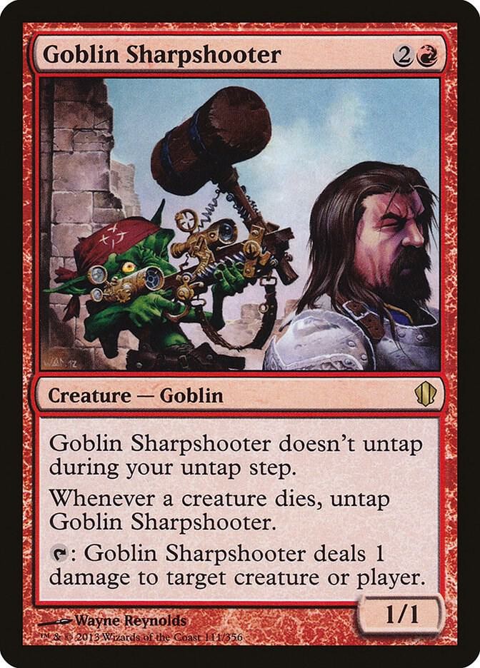 Goblin Sharpshooter R Commander 2013 C13 111 2013 NM