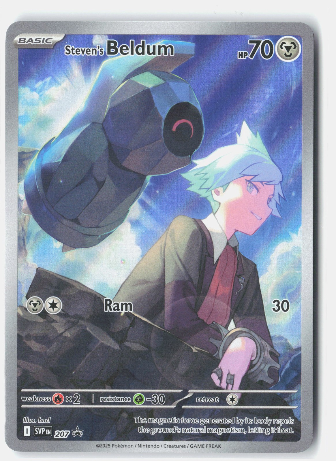 Steven’s Beldum – 207 Holofoil Promo SVP 207 NM