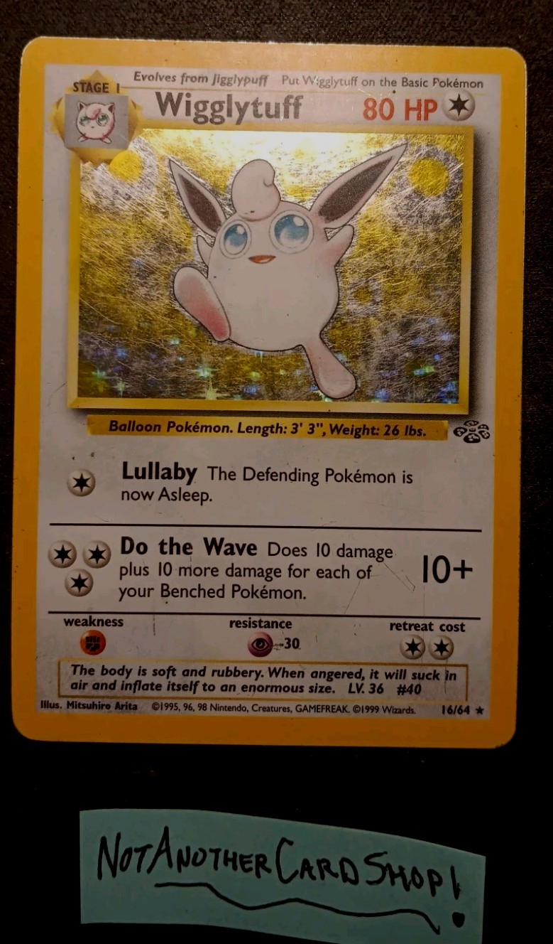 Wigglytuff 16/64 Jungle Holo