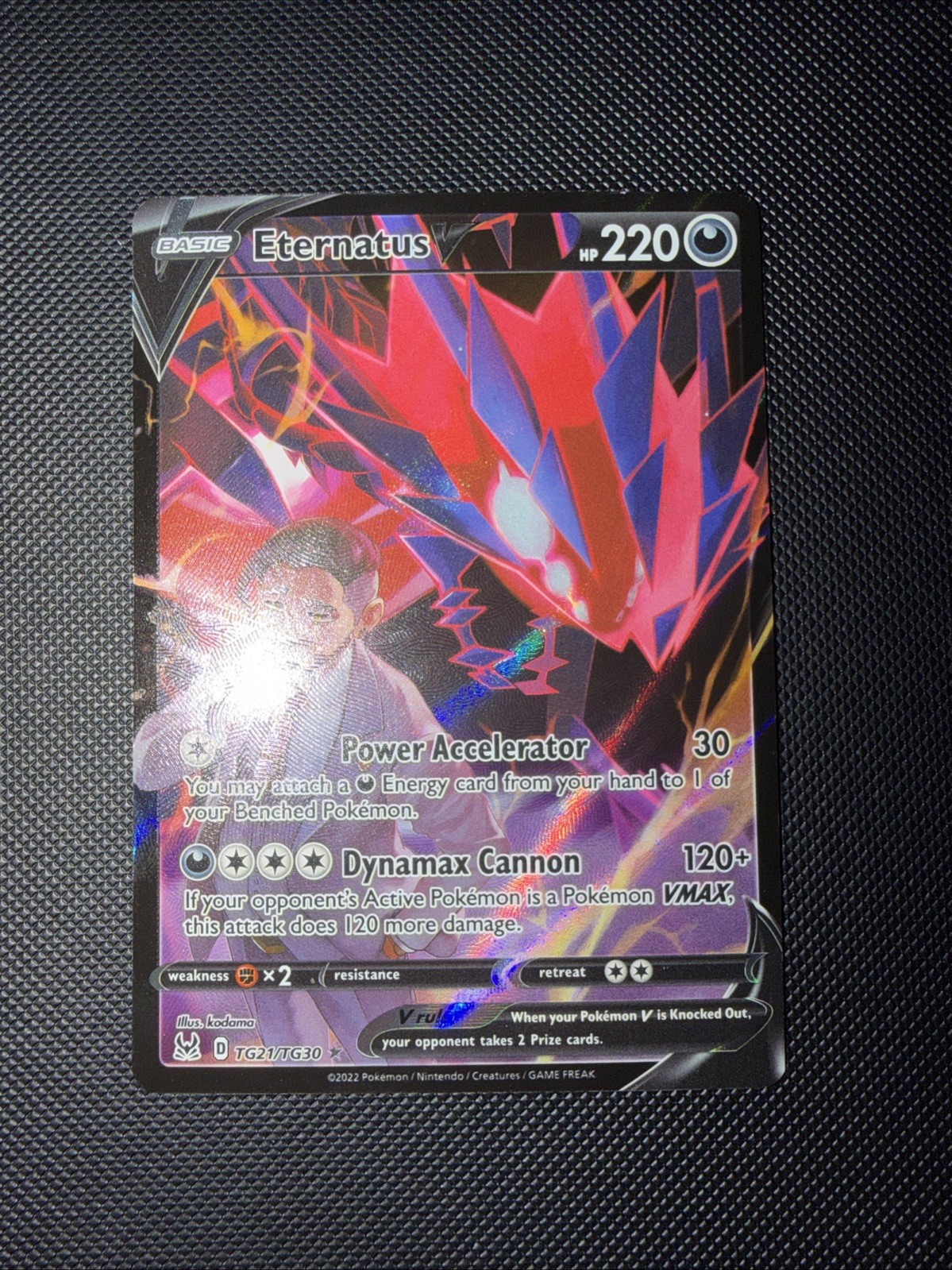 Eternatus V TG21/TG30 Swsh11: Lost Origin Trainer Gallery Holo