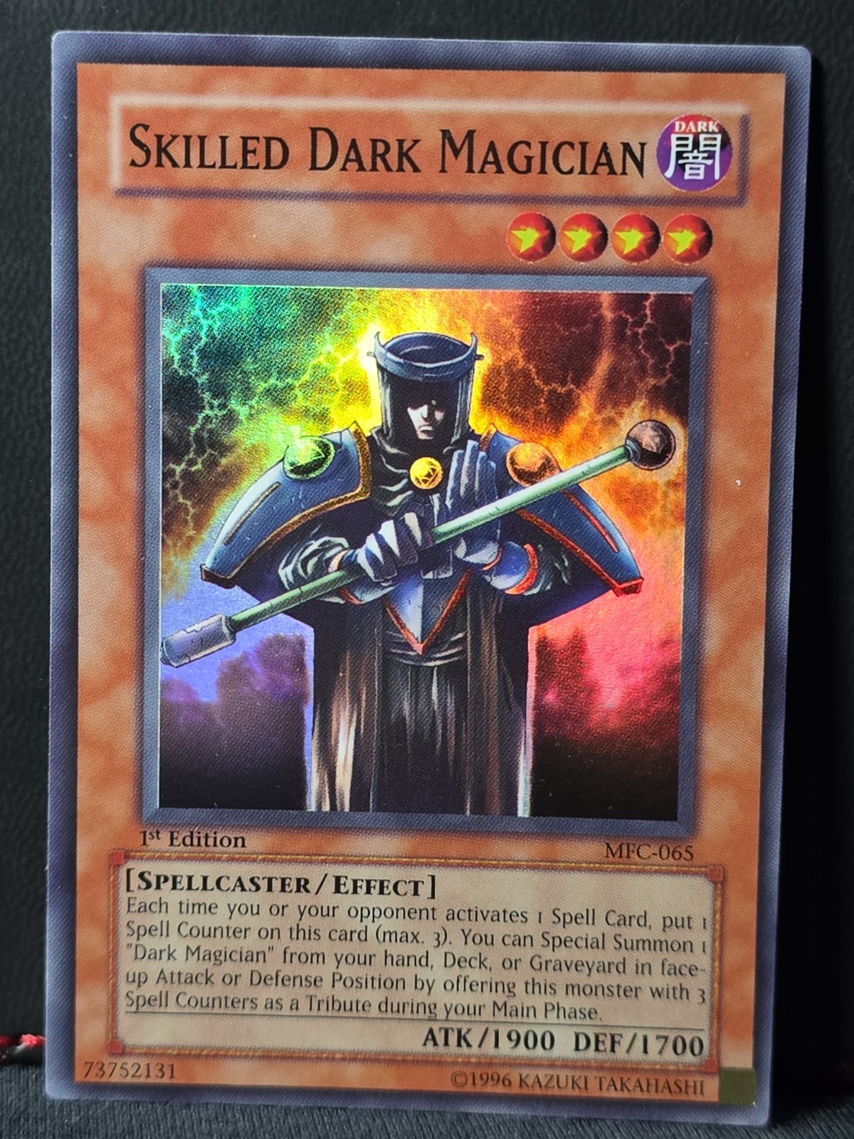 Skilled Dark Magician MFC-065 Magician’s Force 1st Edition LP