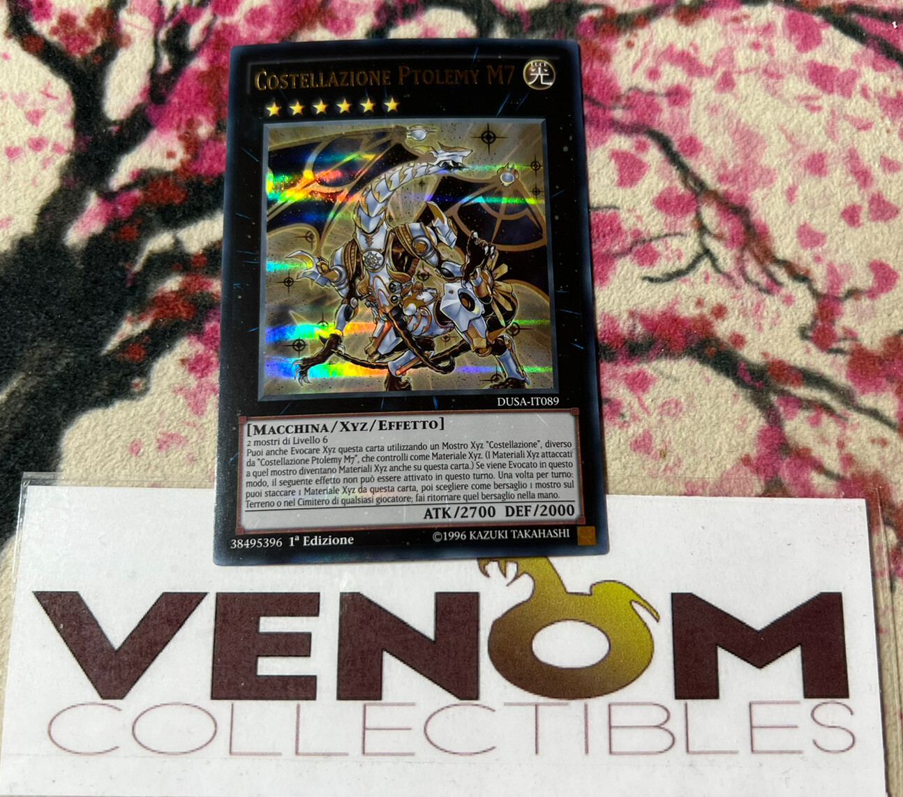 1x (M/NM) *ITALIAN* Constellar Ptolemy M7 DUSA-EN089 Ultra Rare 1st Ed. YuGiOh