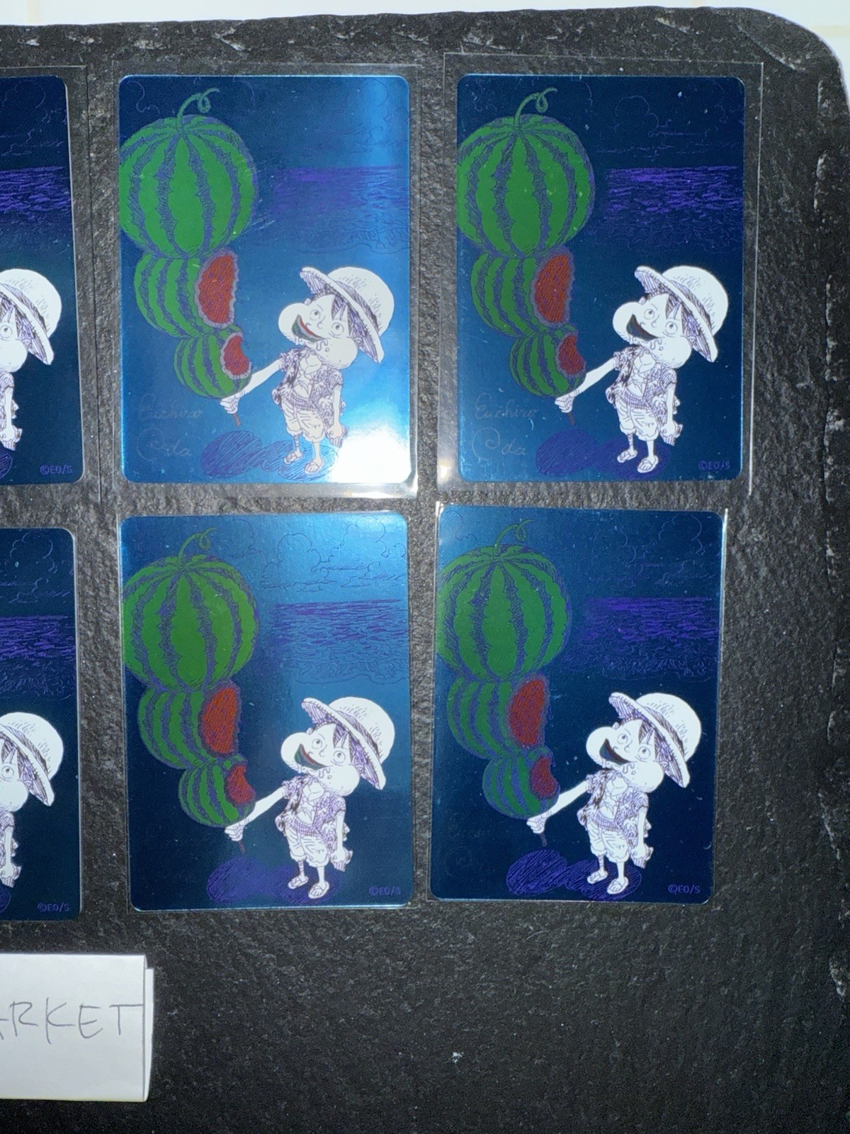 ONE PIECE Metakira Card Luffy Watermelon NatsuComi Promo US SELLER [10 CARDS]