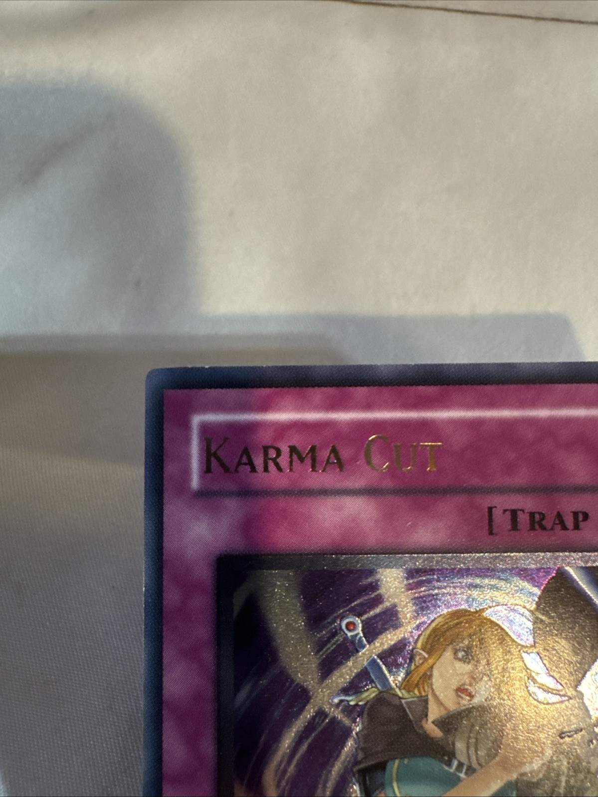 Yu-Gi-Oh! TCG Karma Cut SOI-EN053 Shadow of Infinity Ultimate Rare 1st Edition