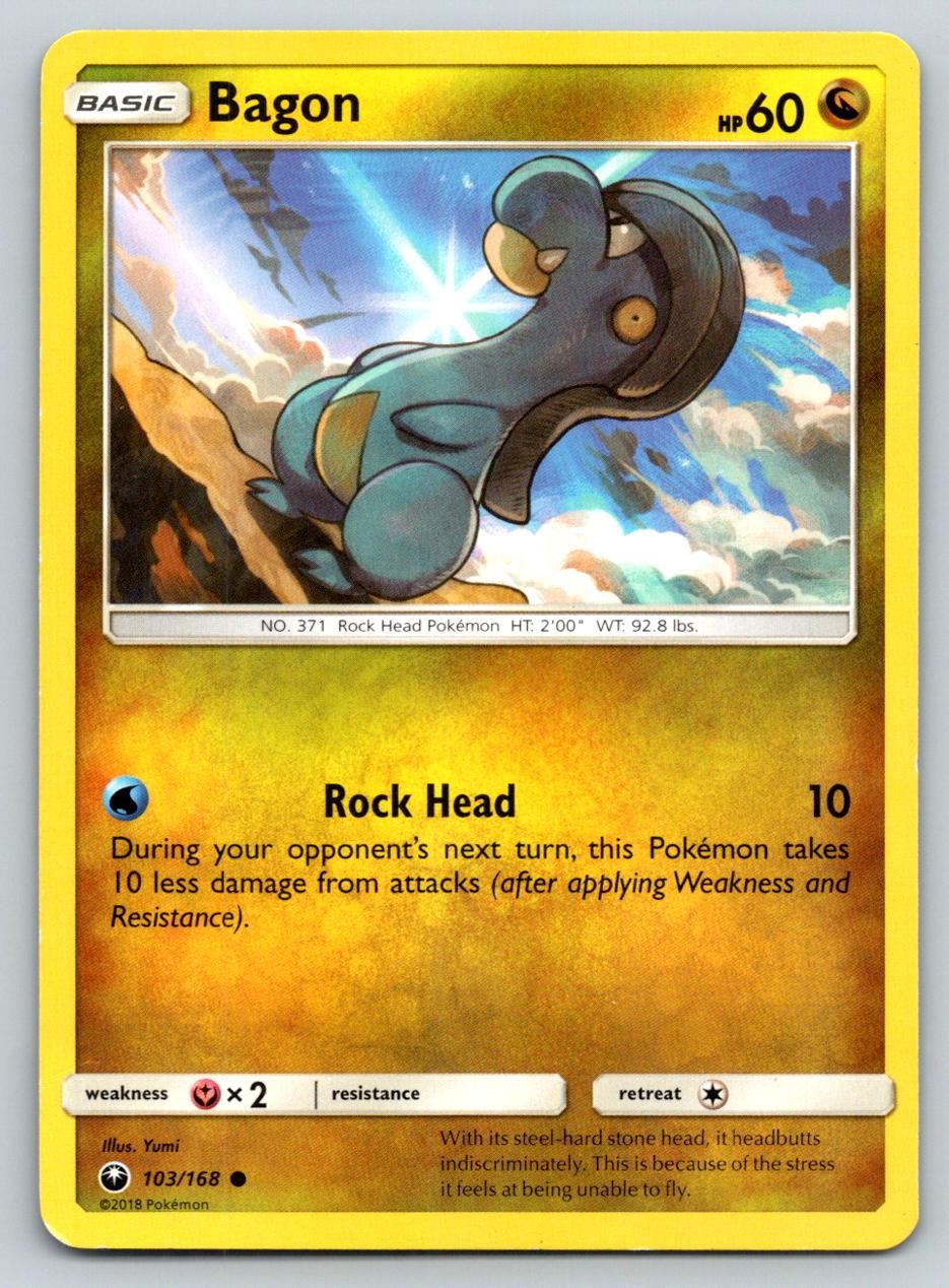 BAGON 103/168 C CELESTIAL STORM POKEMON MP YUMI