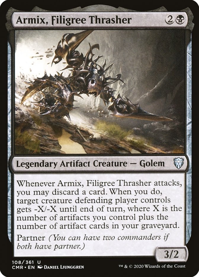 Armix, Filigree Thrasher 108 CMR Black Golem 2020 Partner Legendary Ljunggren