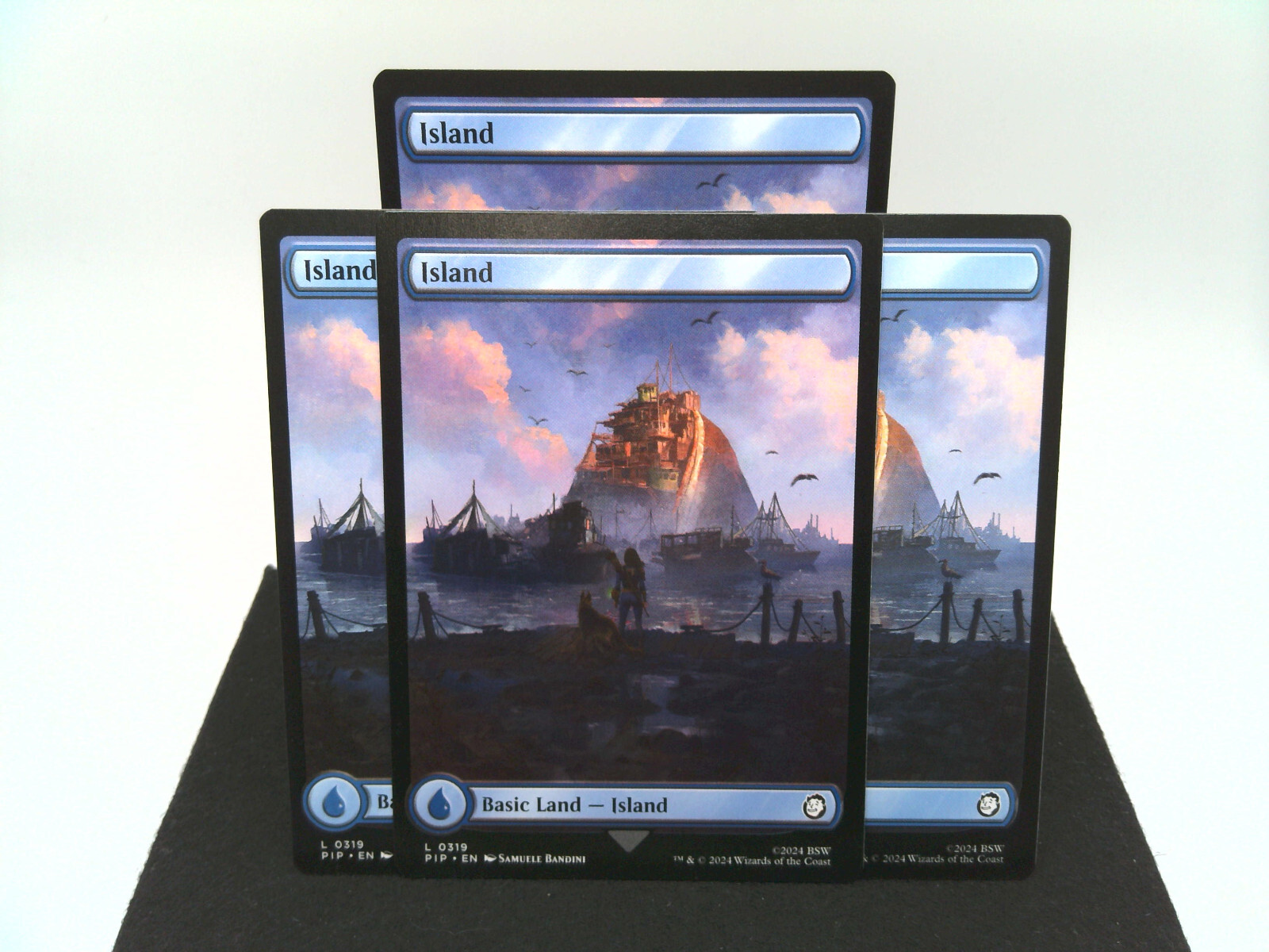 Island x4 UB: Fallout PIP L 0319 MTG Magic