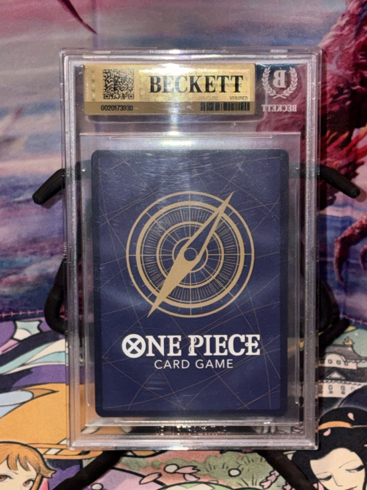One Piece English Nami Alt Art Pre-Errata Alpha OP01-016 BGS 9.5 Romance Dawn AA