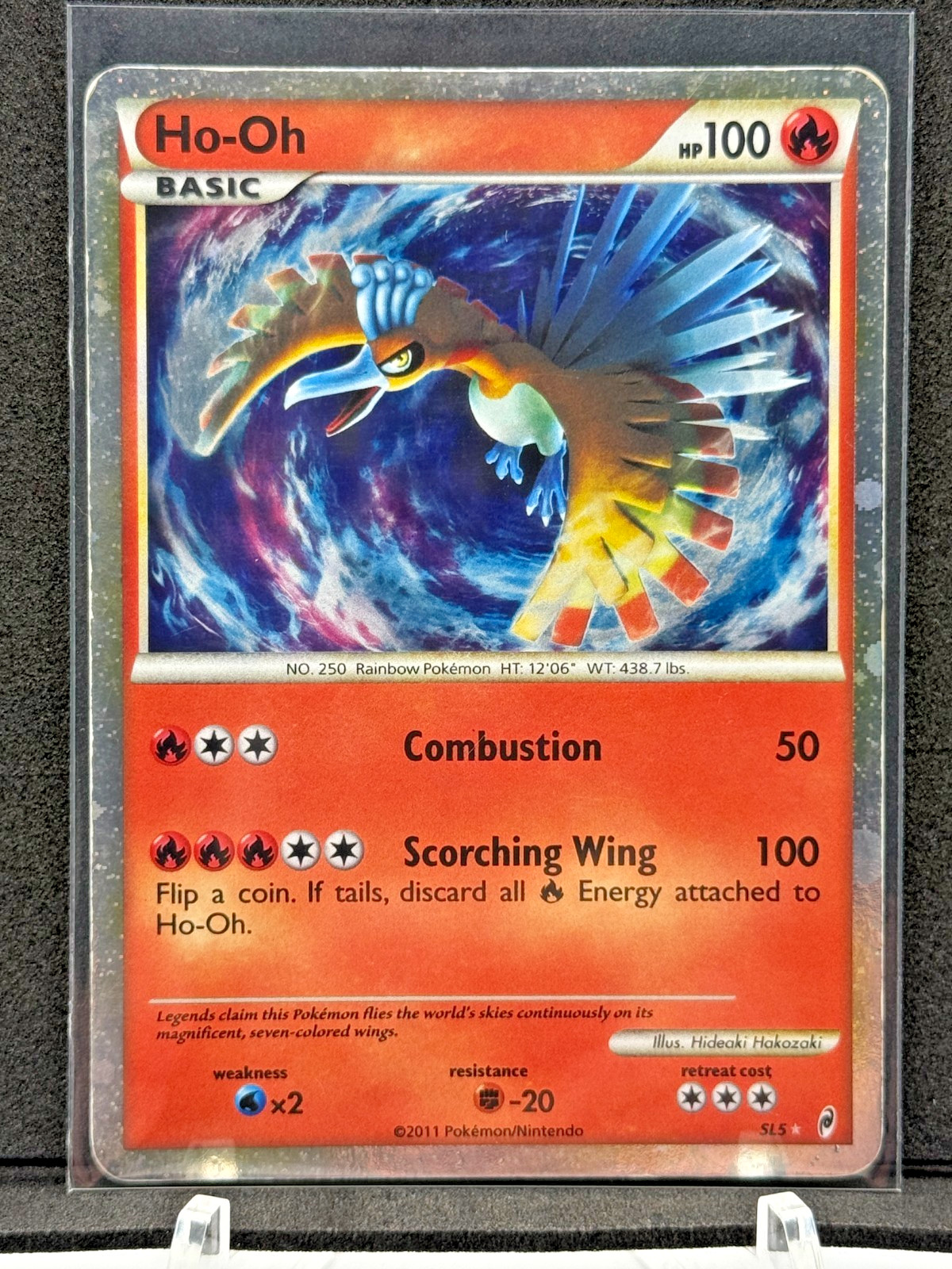 Pokémon: Ho-Oh (SL5) Shiny Holo Rare -Call of Legends (HP/D)