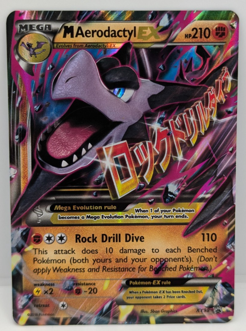 M Aerodactyl EX XY98 XY Holo LP Pokemon