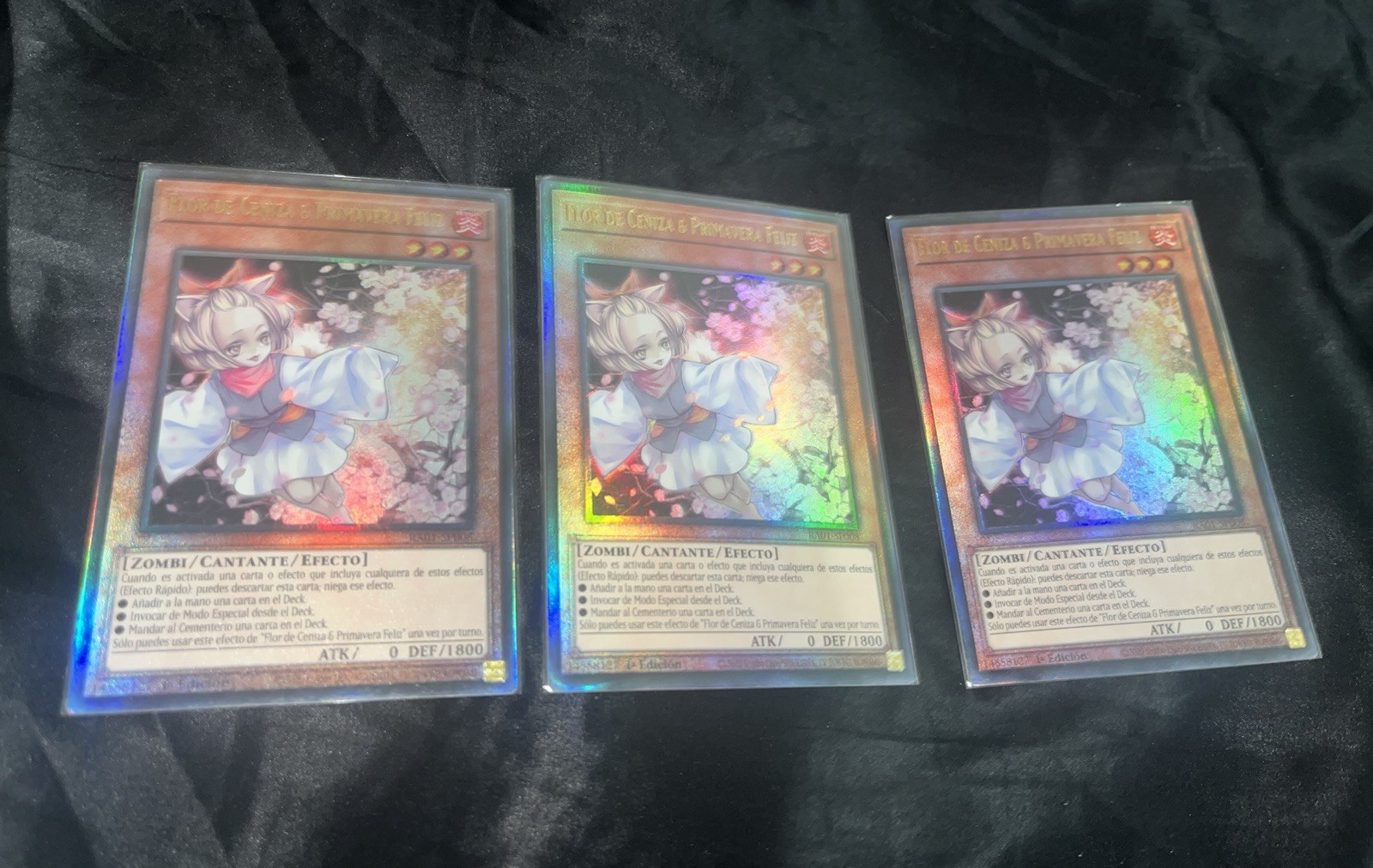 Ash Blossom & Joyous Spring (V.7 – Ultimate Rare)●YUGIOH●RA01●SPANISH●33388